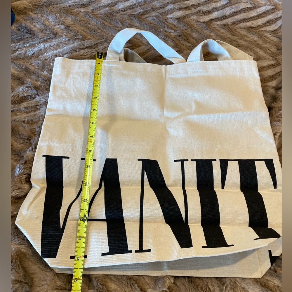 SOLD Vanity Fair bag canvas